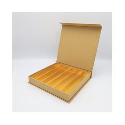 Luxe magneetdoos kraft met 6 rijen - 24 pcs