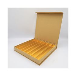 Luxe magneetdoos kraft met 7 rijen - 24 pcs